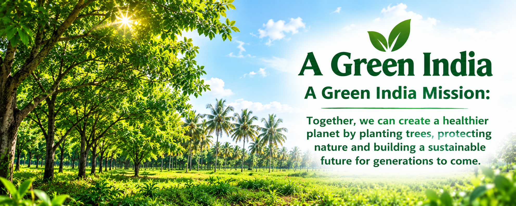 Coconut Tree Plantation